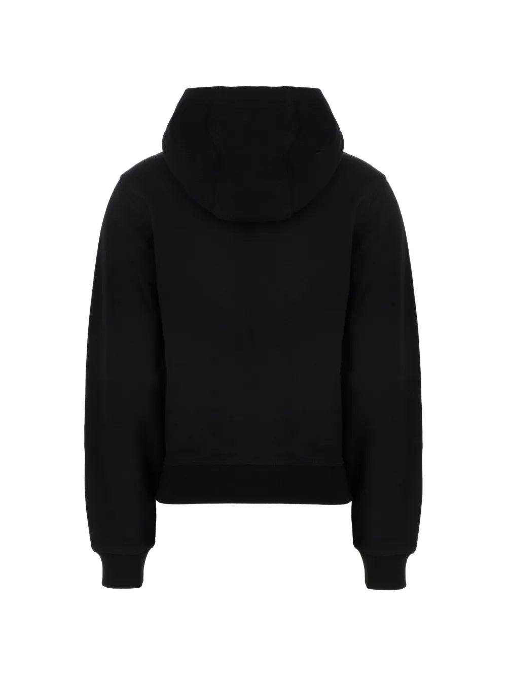 Burberry Hoodie met logopatch Zwart