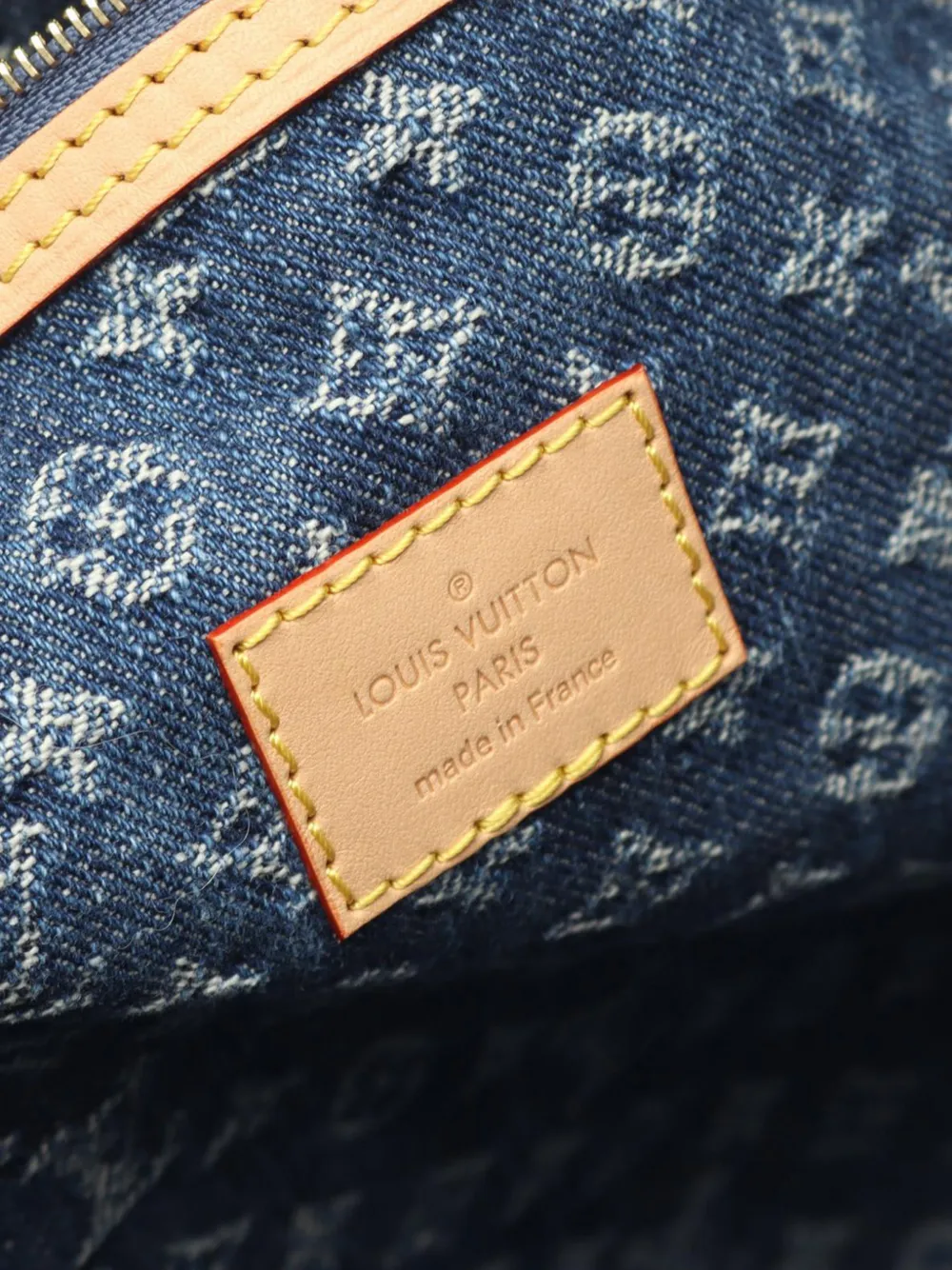 Louis Vuitton デニム キーポルバンドリエール ボストンバッグ LOUIS