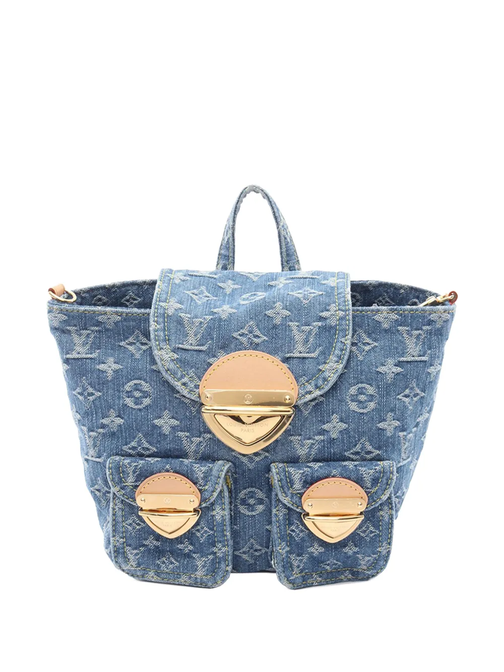 Louis Vuitton Pre-Owned 2010-2026 Monogram Denim Venice backpack - Blau