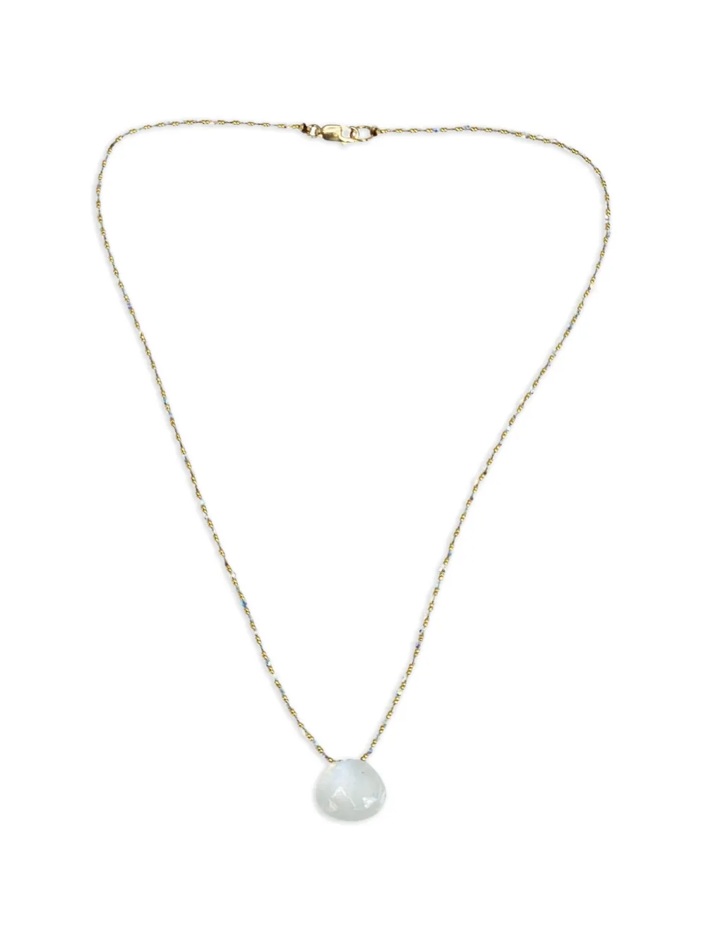 Madison moonstone beaded necklace - Oro