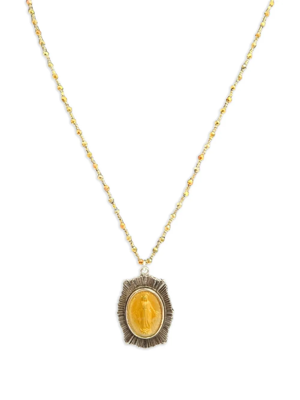 Madison Miraculous Medal pendant necklace - Oro