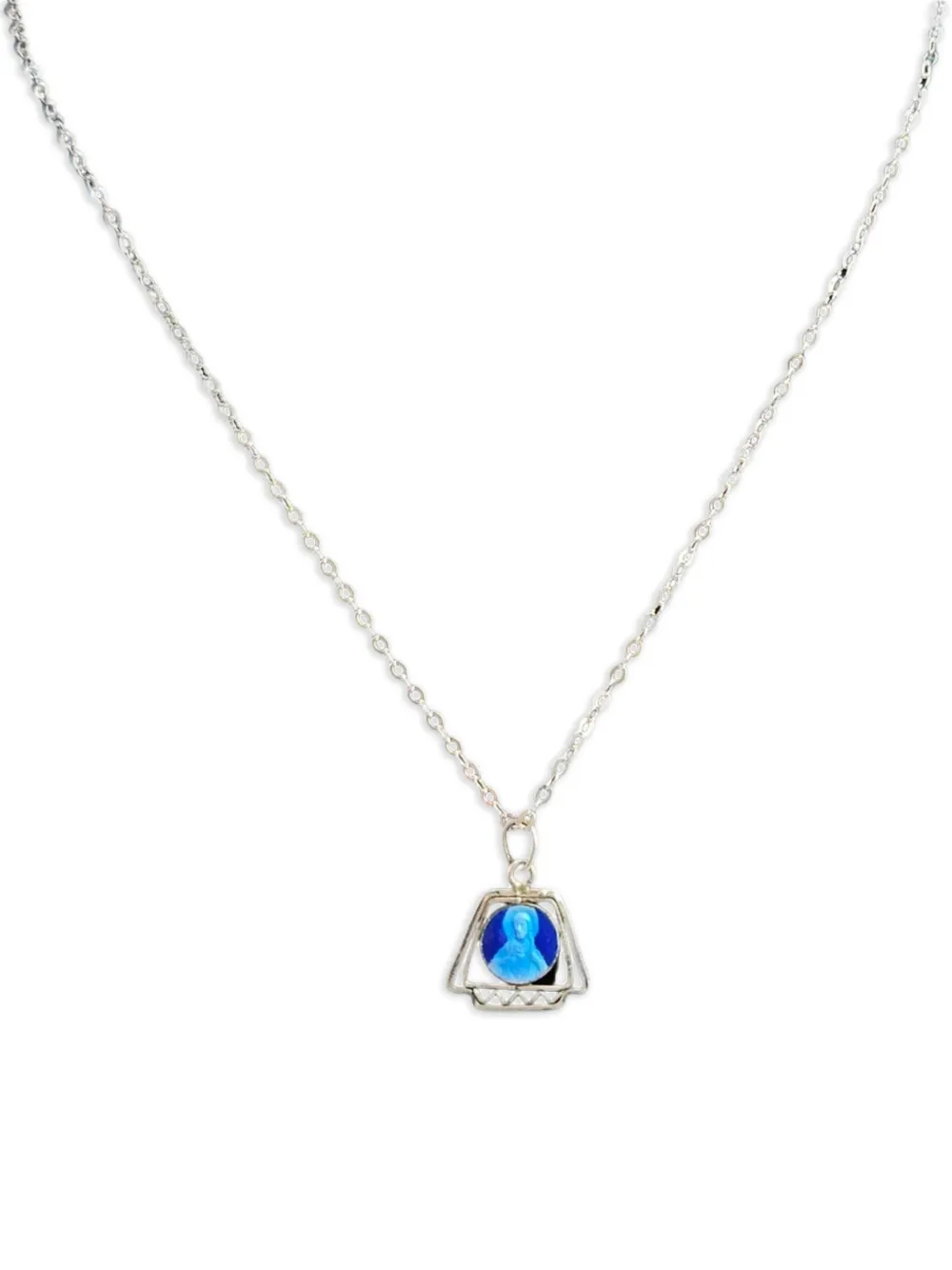 Madison Virgin Mary pendant necklace - Argento