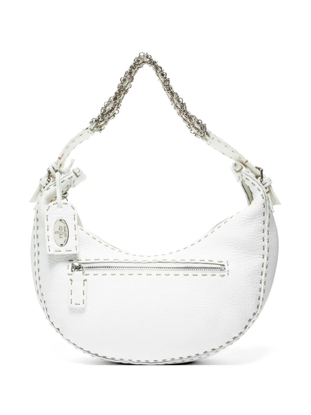 Fendi Pre-Owned 2004-2005 Selleria leather shoulder bag - Weiß