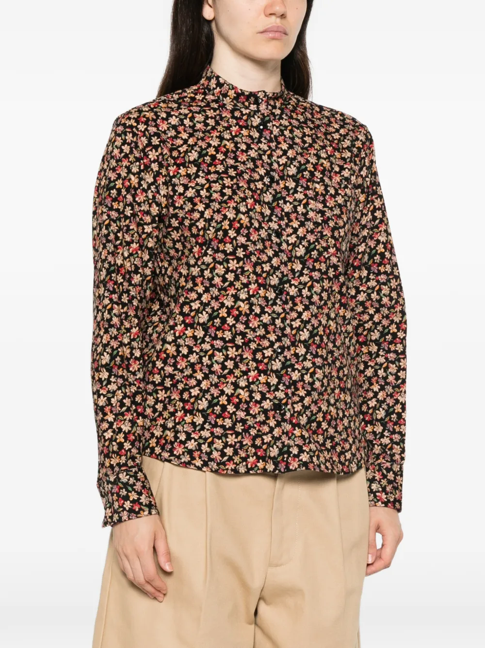 Moncler Ribfluwelen shirtjack Zwart