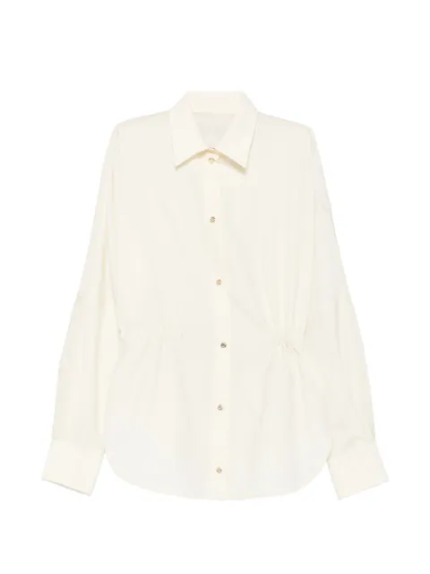 Moncler logo-patch long-sleeve shirt