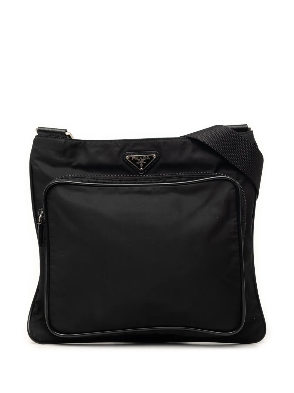 Prada Pre-Owned 2013-2026 Tessuto Zip Top crossbody bag - Nero