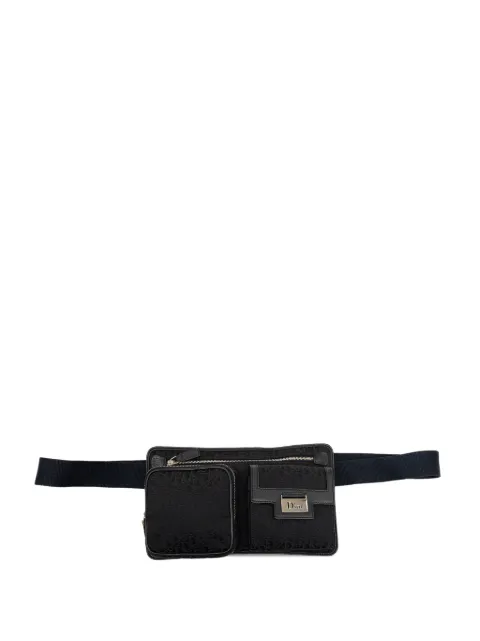 Christian Dior Pre-Owned cangurera Diorissimo Trotter de lona Street Chic 2007