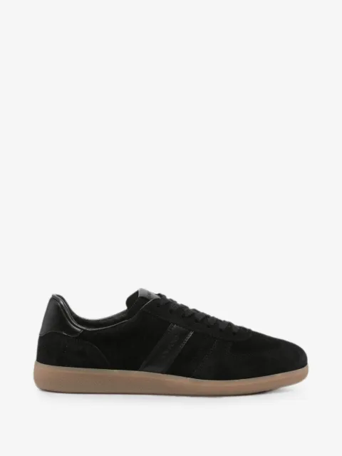 TOM FORD suede leather-trim sneakers