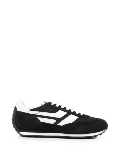 TOM FORD logo-patch panelled sneakers