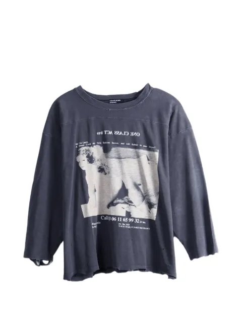 Enfants Riches Déprimés T-shirt med grafisk tryk og slitageeffekt