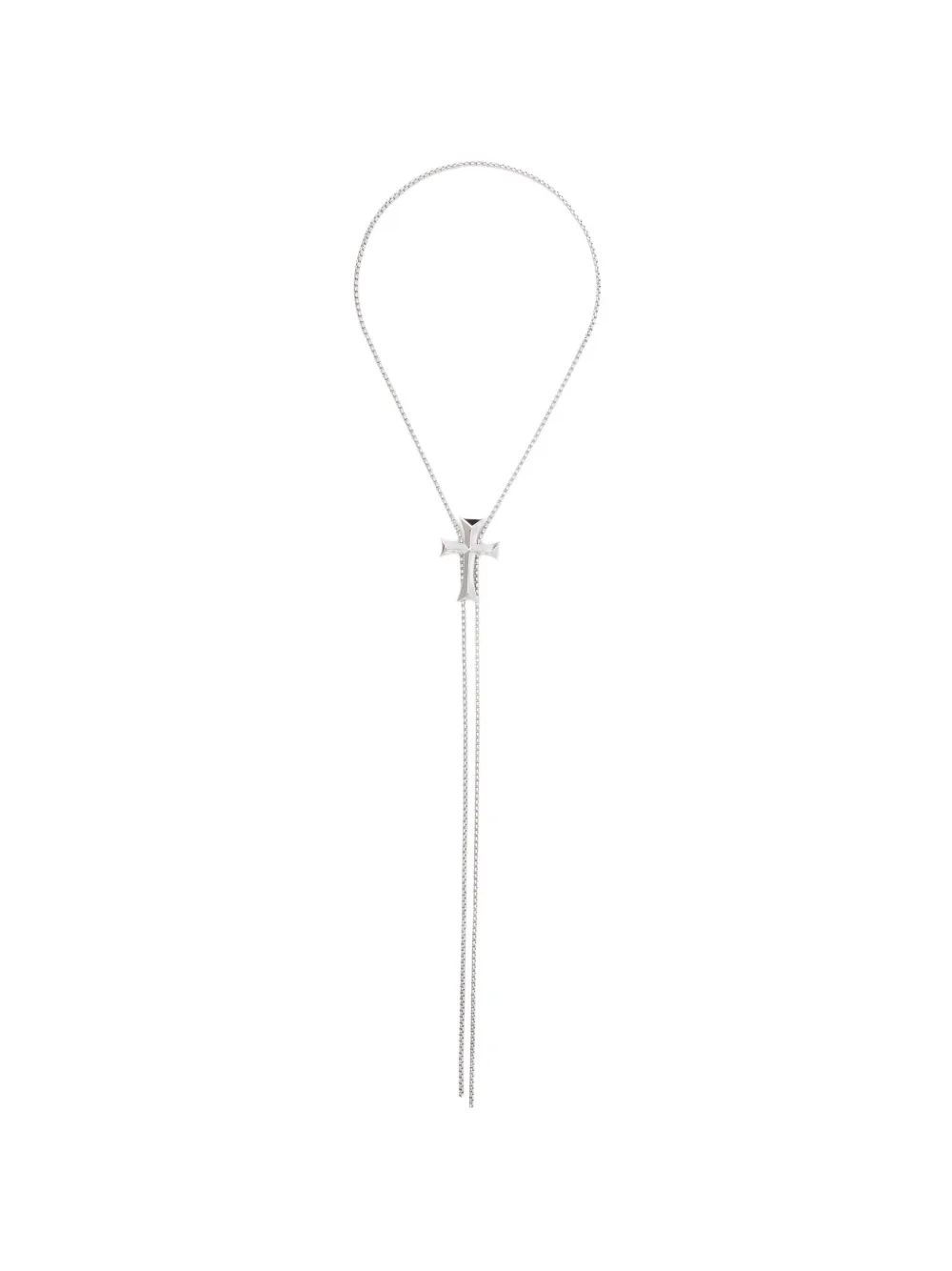 LAG WORLD Collana con pendente a croce - Argento