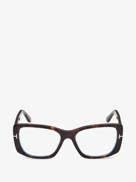TOM FORD Eyewear lentes con armazón estilo carey