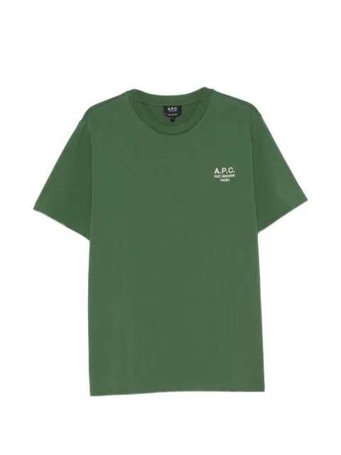 A.P.C. Rue Madame logo-print crew-neck T-shirt