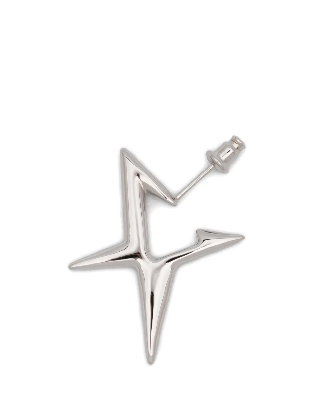 LAG WORLD Spikee star earrings - Argento
