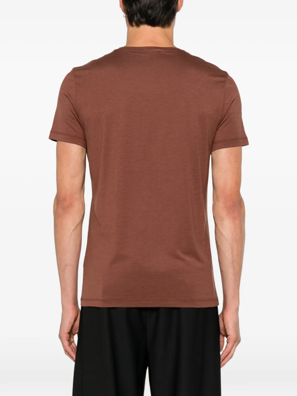 Patrizia Pepe Getailleerd T-shirt Bruin