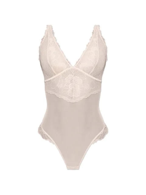 Heist The Dahlia lace-panel bodysuit