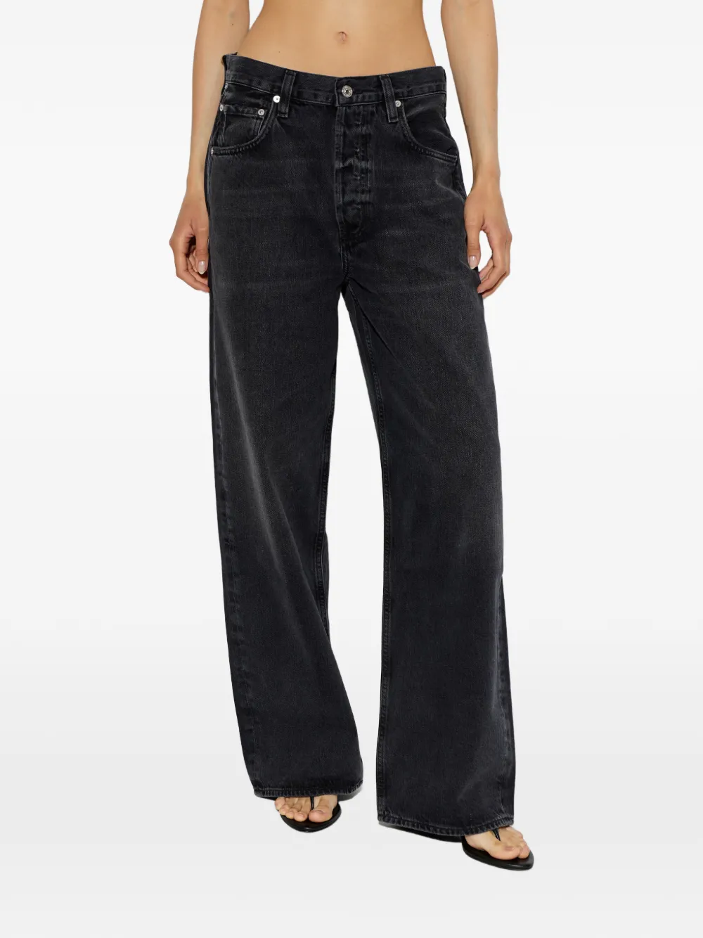 Citizens of Humanity Jeans met vervaagd effect Zwart