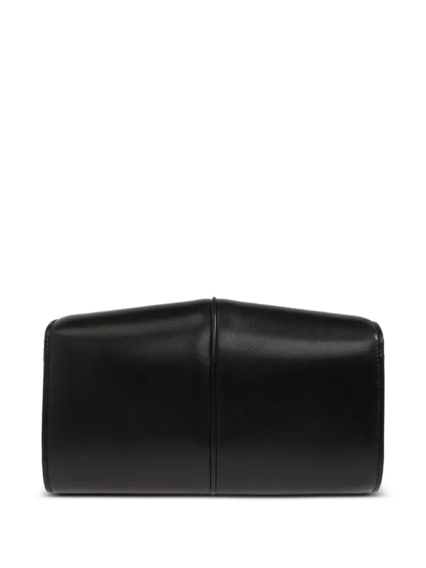 Jil Sander Linea レザー ショルダーバッグ | ブラック | FARFETCH JP