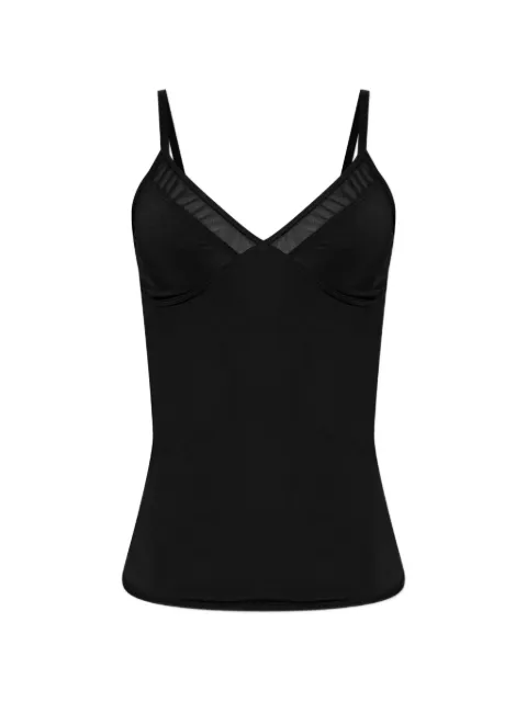 Heist The Sheer mesh-panelled V-neck bodysuit