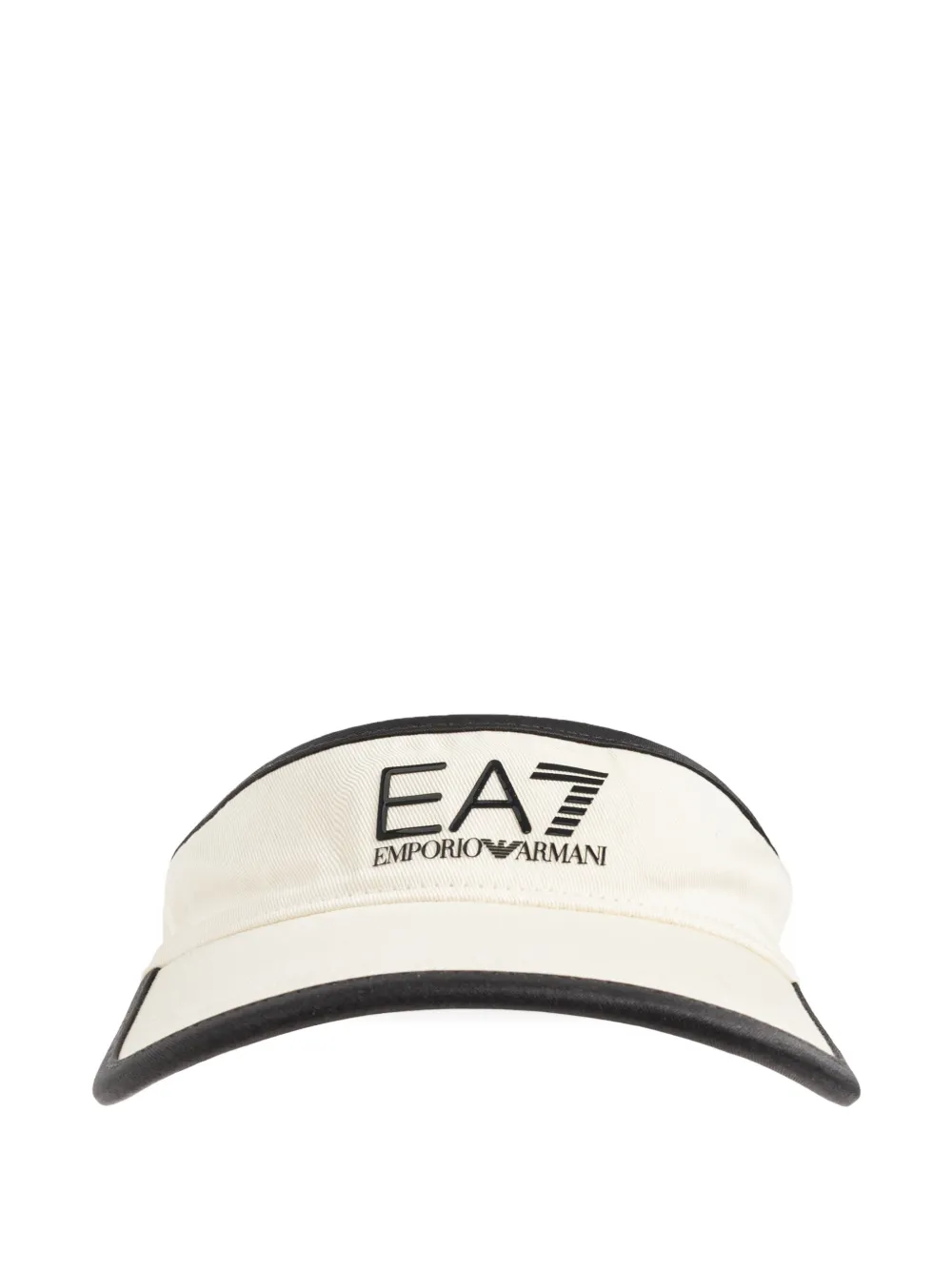 Ea7 Emporio Armani logo-print visor - Toni neutri