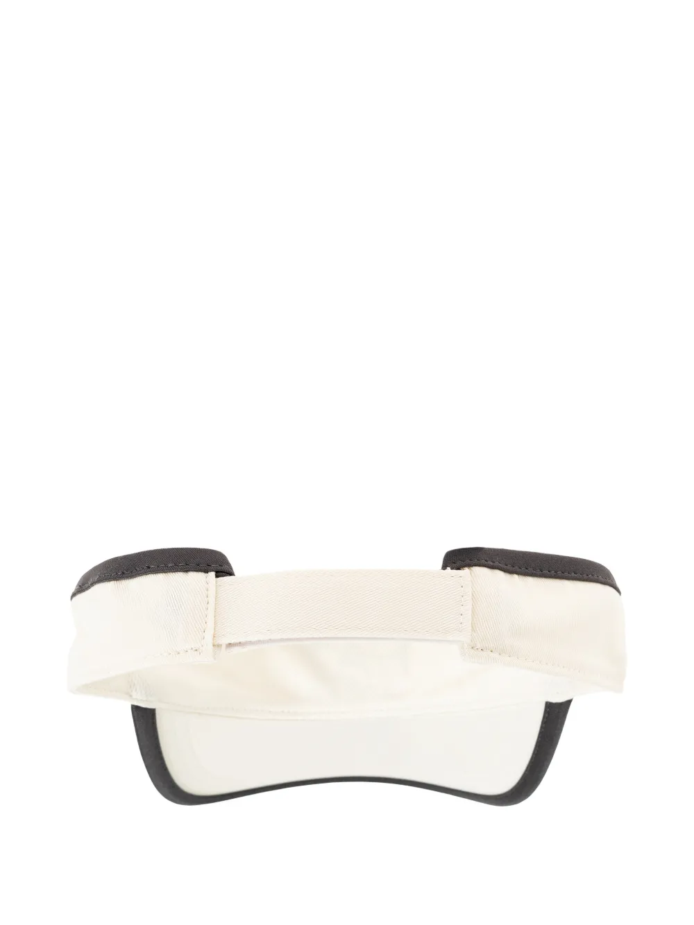 Ea7 Logo-print Visor In Neutral
