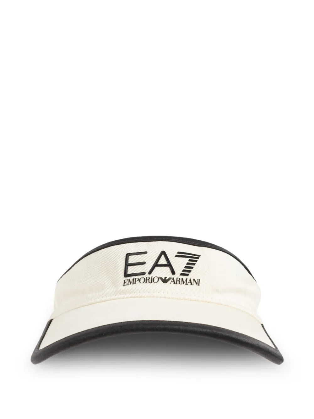 Ea7 Emporio Armani logo-print visor - Toni neutri