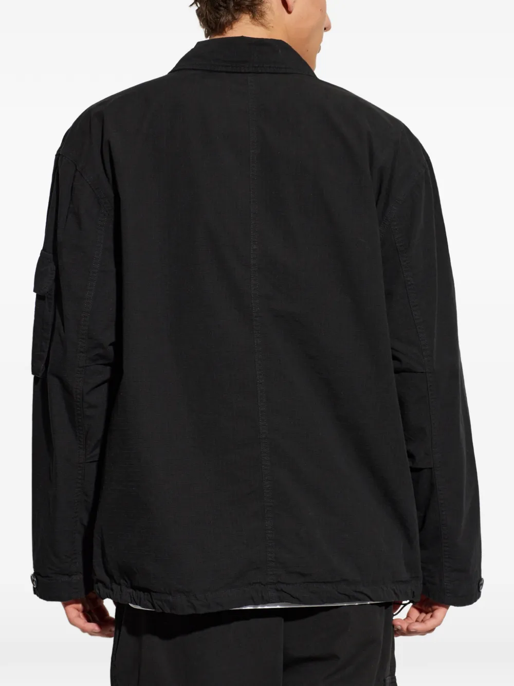 Carhartt WIP Manderson ripstop jack Zwart