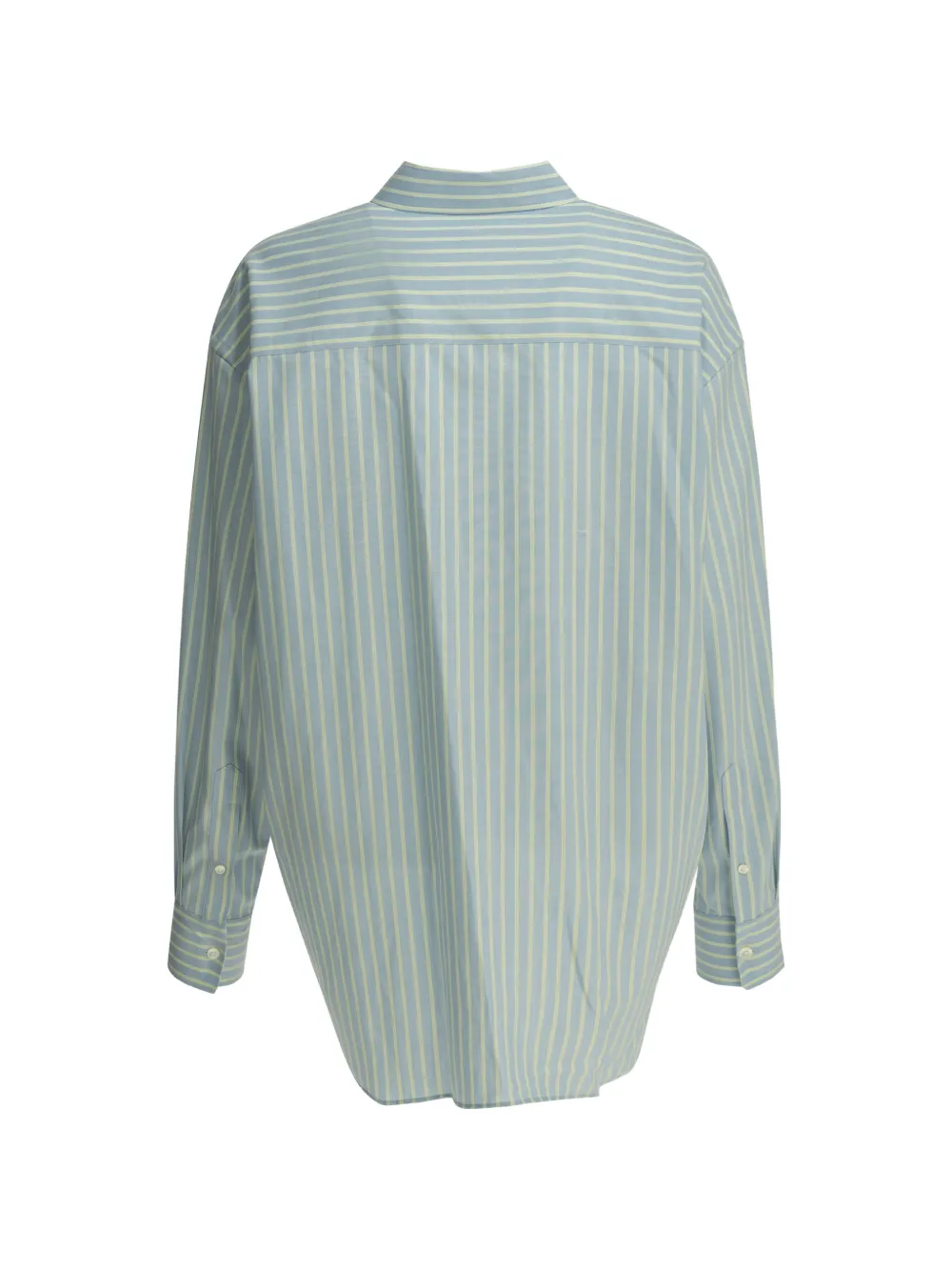  Auralee Camisa A Rayas - Azul 