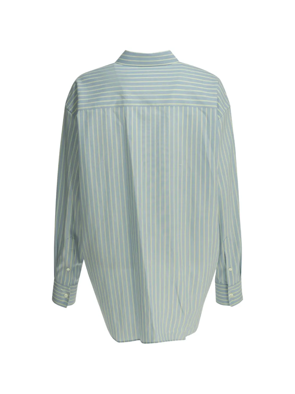  Auralee Camisa A Rayas - Azul 