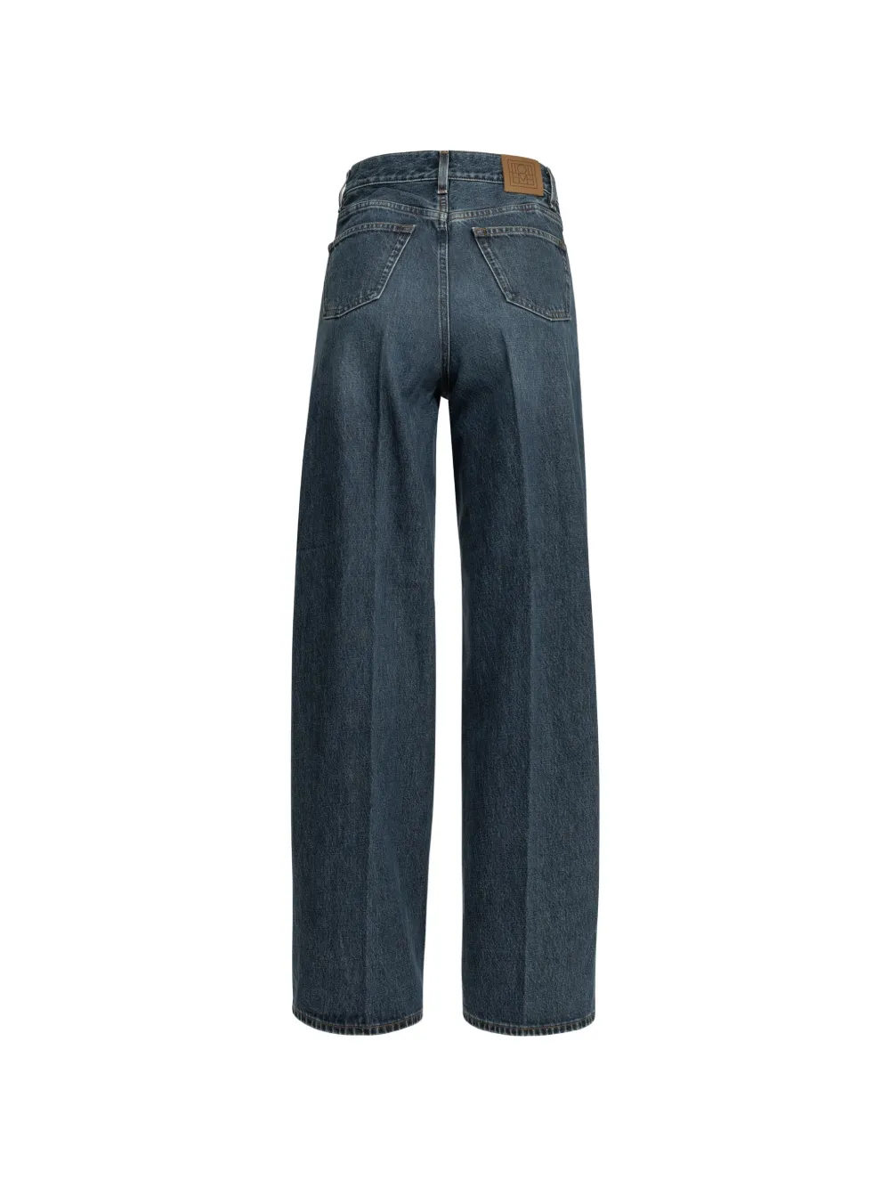 TOTEME Broek met wijde pijpen Blauw