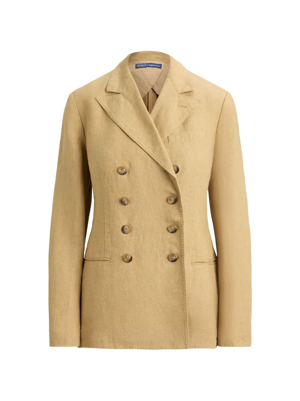 Polo Ralph Lauren double-breasted linen blazer - Toni neutri