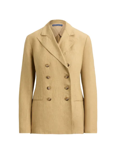 Polo Ralph Lauren Blazer de linho com abotoamento duplo
