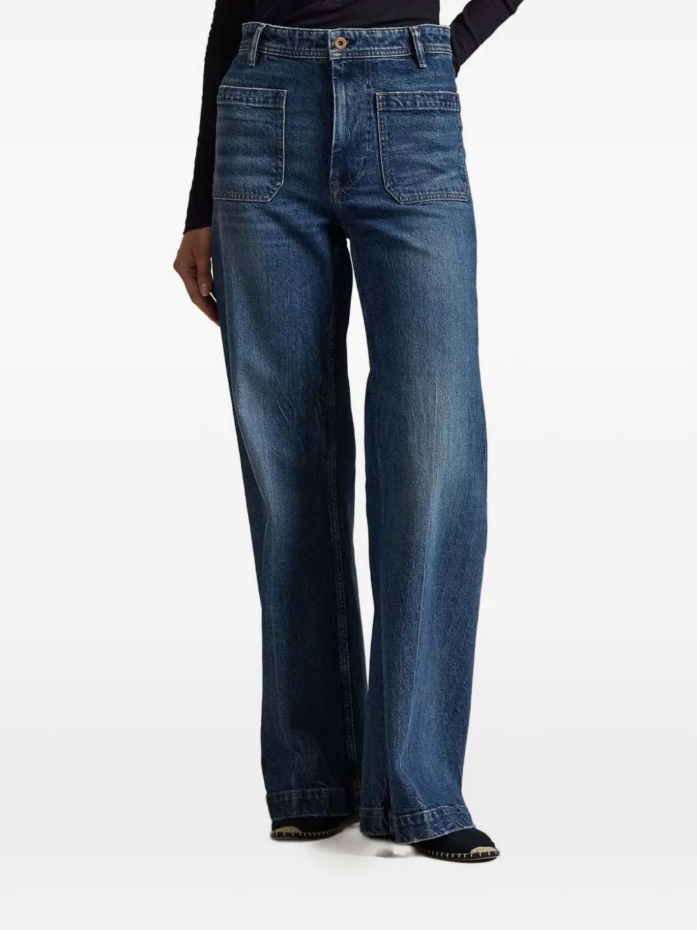 Polo Ralph Lauren Jeans met opgestikte zak Blauw