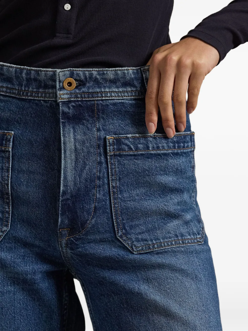 Polo Ralph Lauren Jeans met opgestikte zak Blauw