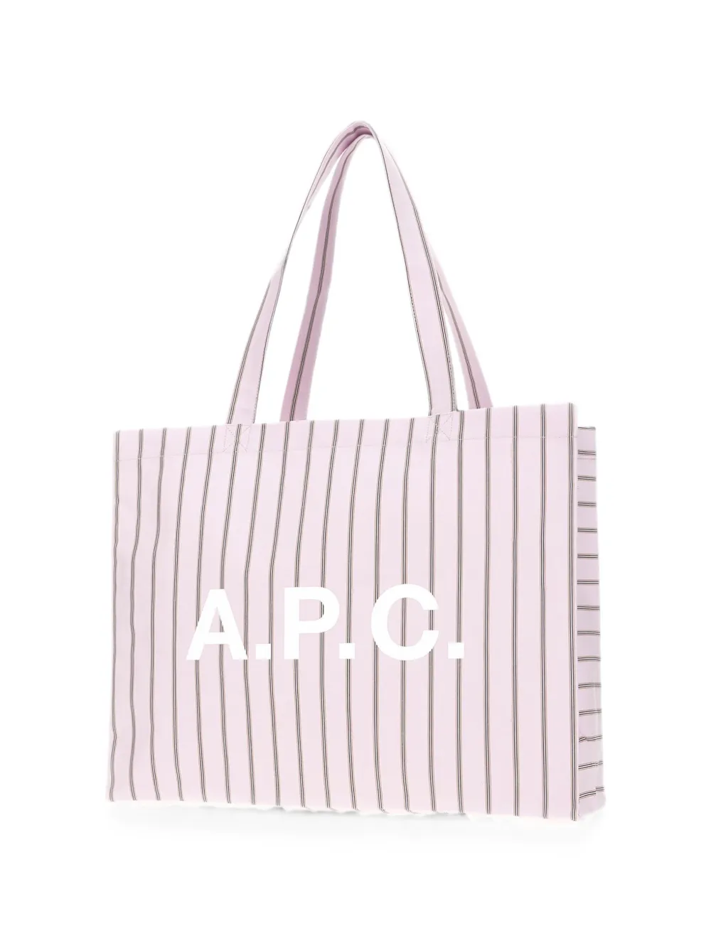 A.P.C. Diane shopper met logoprint Roze