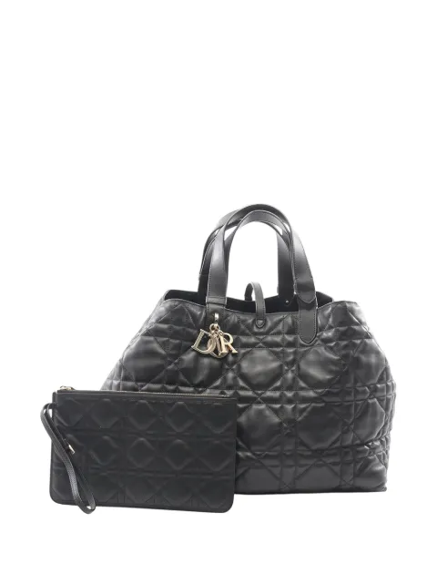 Christian Dior Pre-Owned 2010-2026 Large Calfskin Macrocannage Toujours handbag