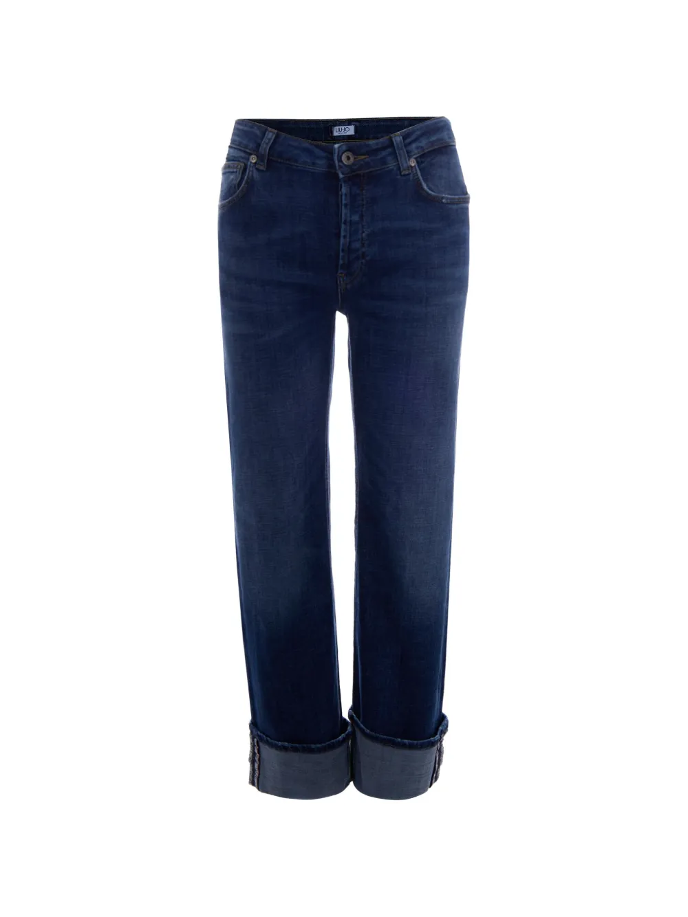 LIU JO belt-loops jeans - Blu