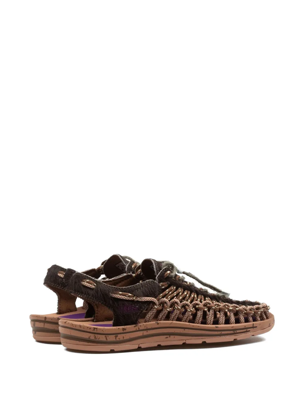 KEEN FOOTWEAR Uneek braided sandals Beige