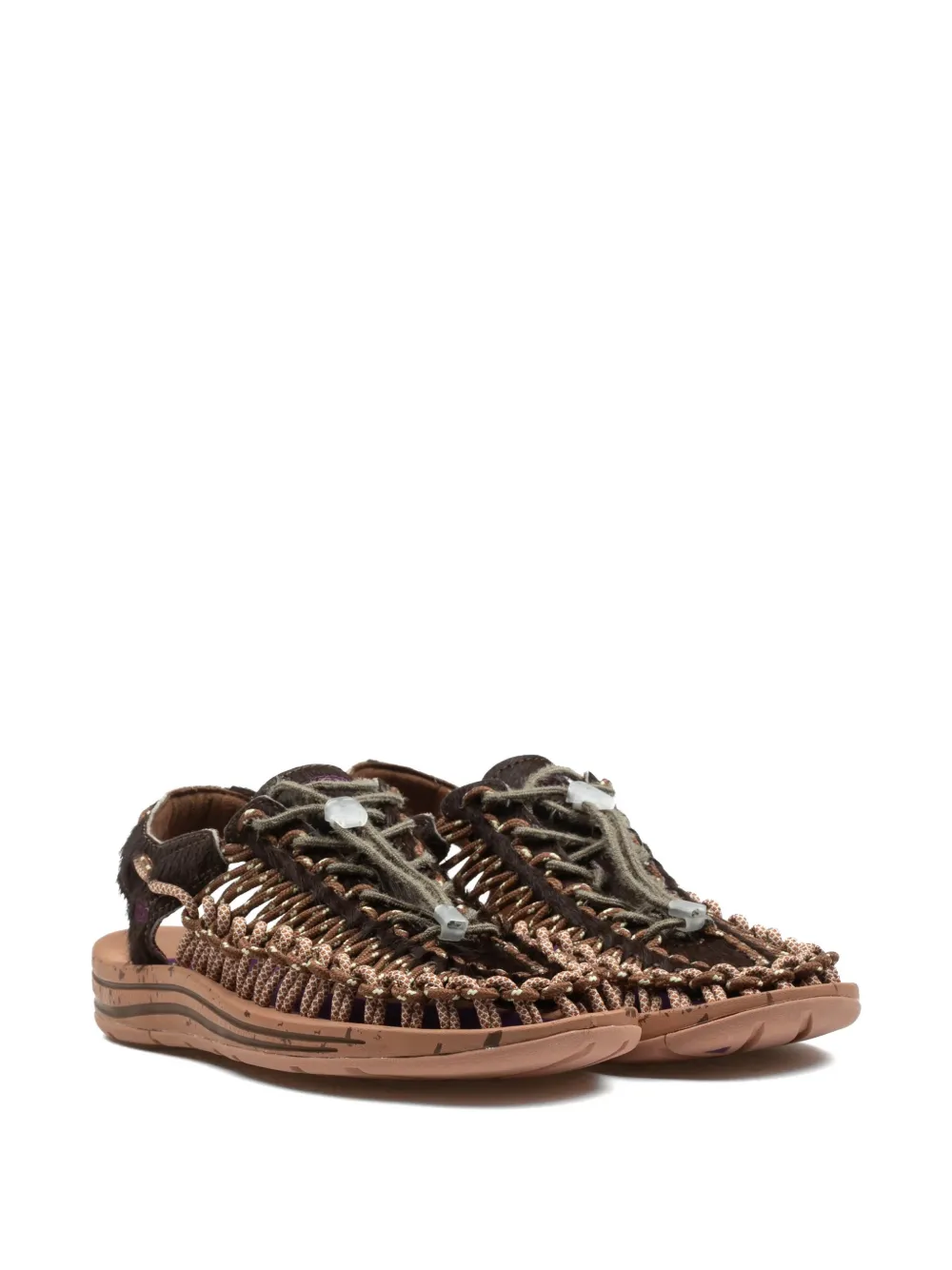 KEEN FOOTWEAR Uneek braided sandals Beige