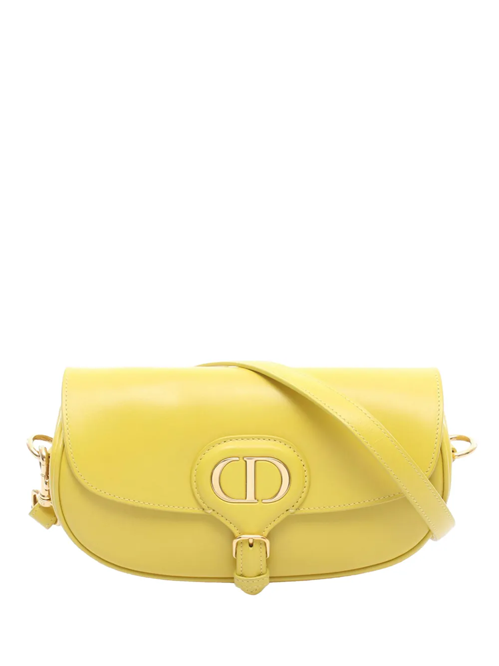 Christian Dior Pre-Owned 2010-2026 Calfskin Bobby East West crossbody bag - Yellow