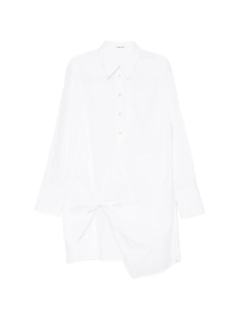 Helmut Lang asymmetric shirt dress