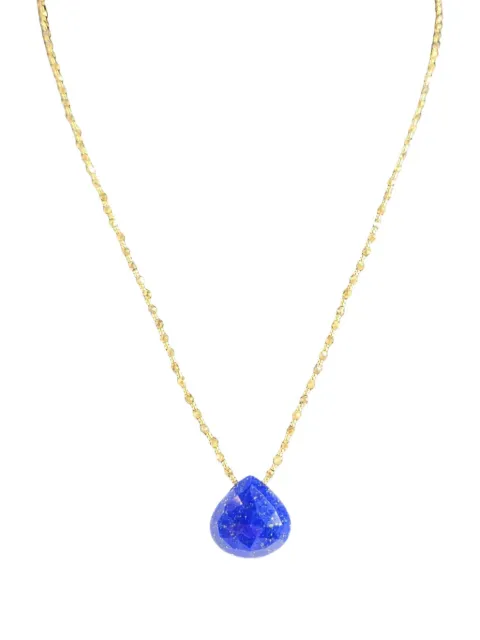 Madison lapis lazuli teardrop-pendant necklace