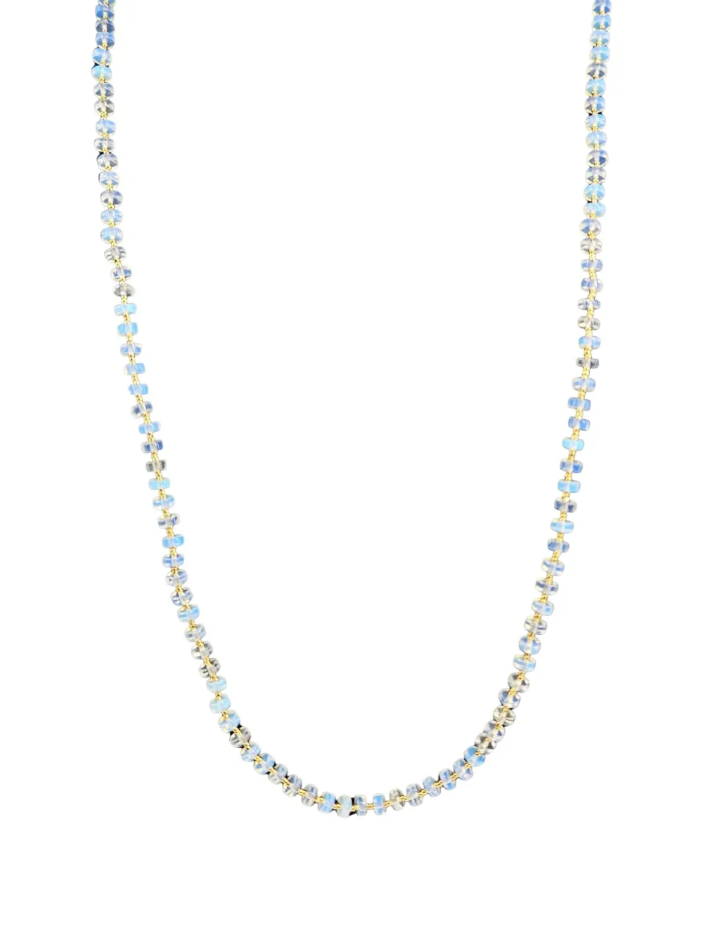 Madison beaded opalite necklace - Gold