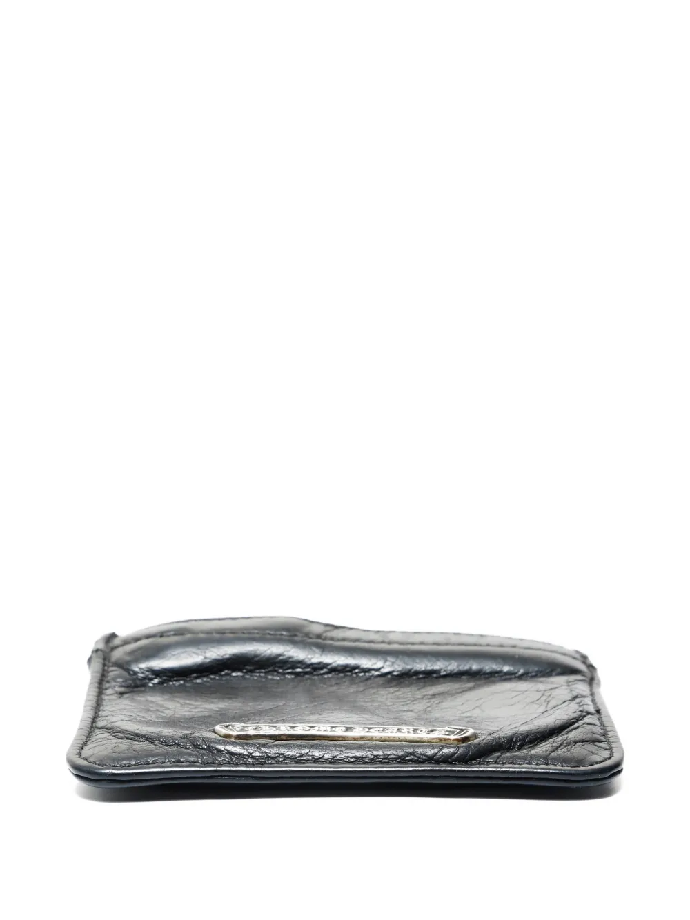 Chrome Hearts 2000-2015s Dagger logo coin case - Black