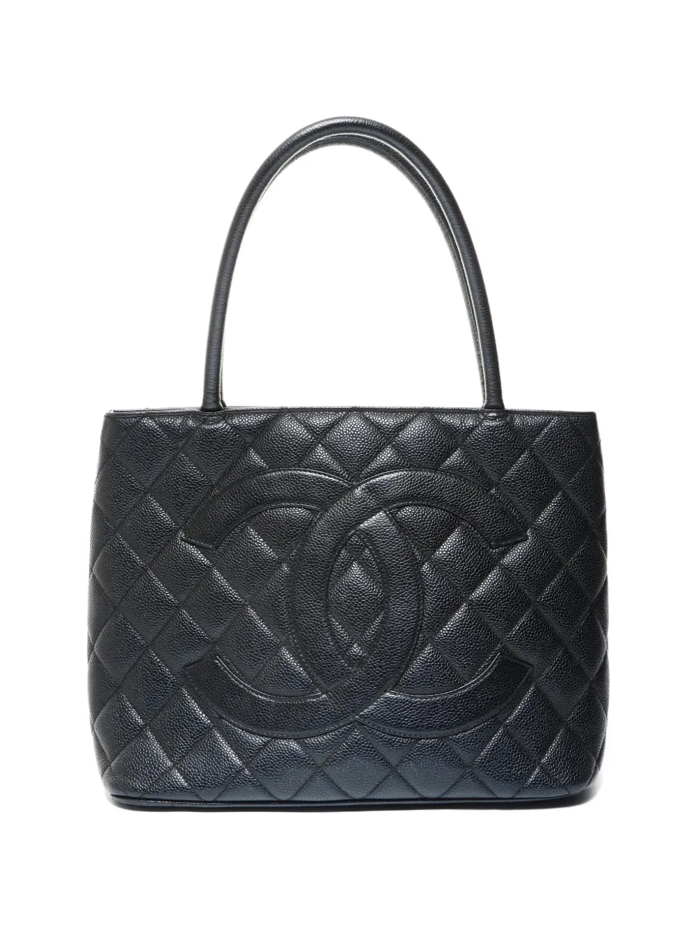 CHANEL Pre-Owned 1996-1997 Medallion quilted tote bag - Schwarz