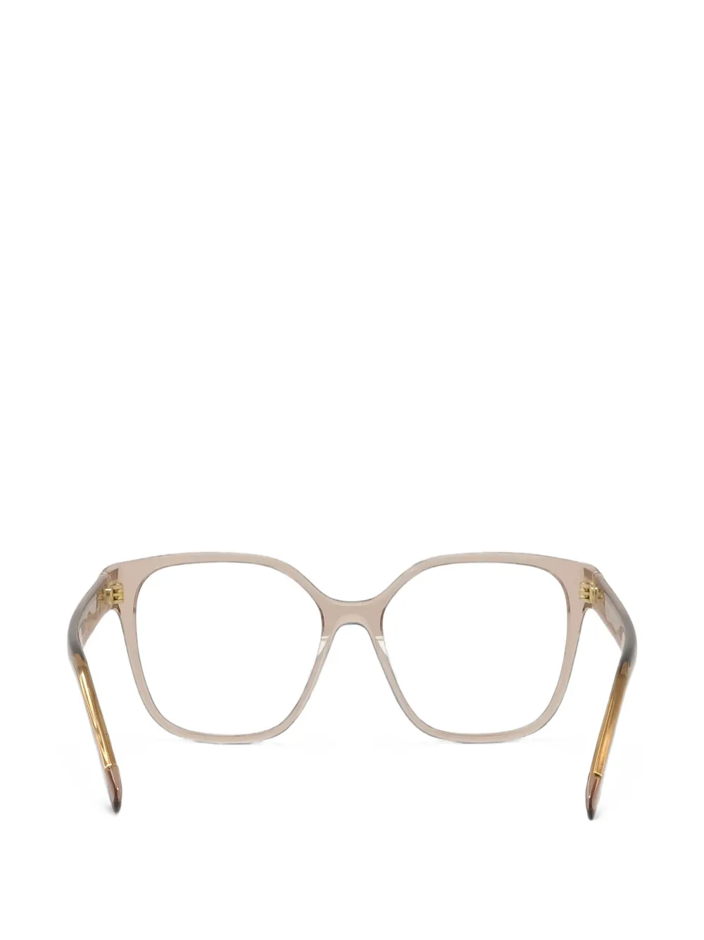 Givenchy Eyewear Bril met geometrisch montuur Beige