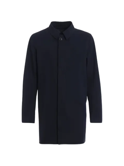 Herno concealed-fastening car coat