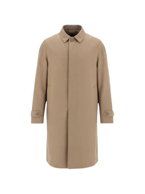 Herno single-breasted cotton coat