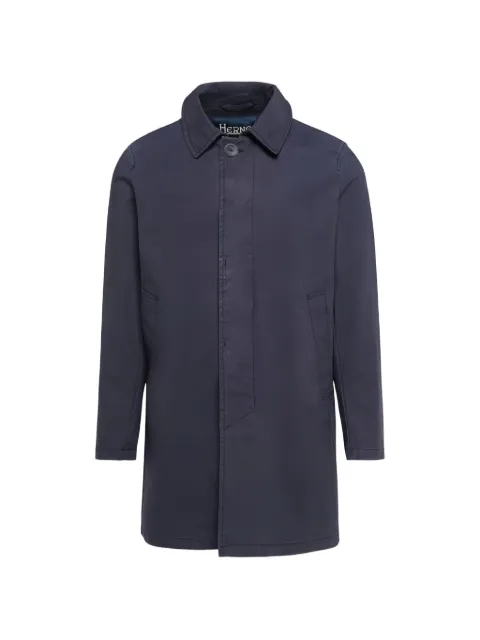 Herno concealed-front coat