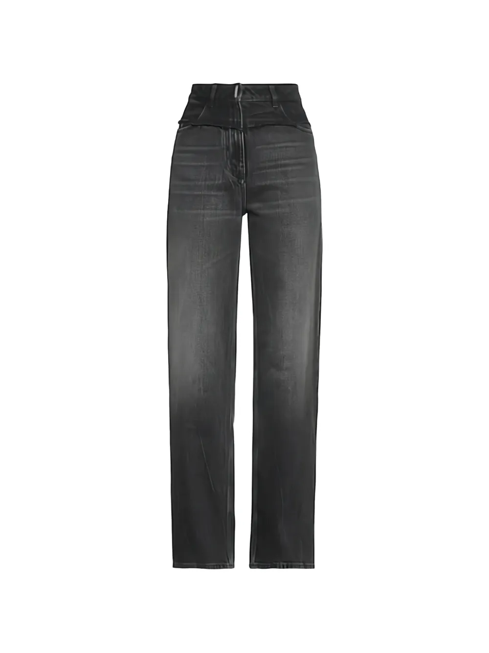 Givenchy Jeans oversize a vita alta - Grigio